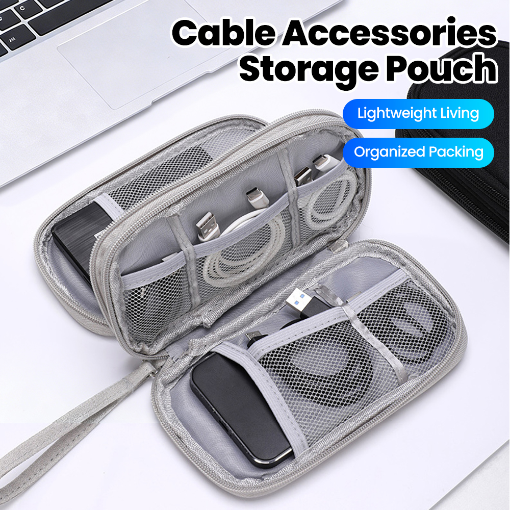 Tech Accessories Case - Electronics Accessories Portable Organizer Travel Essential