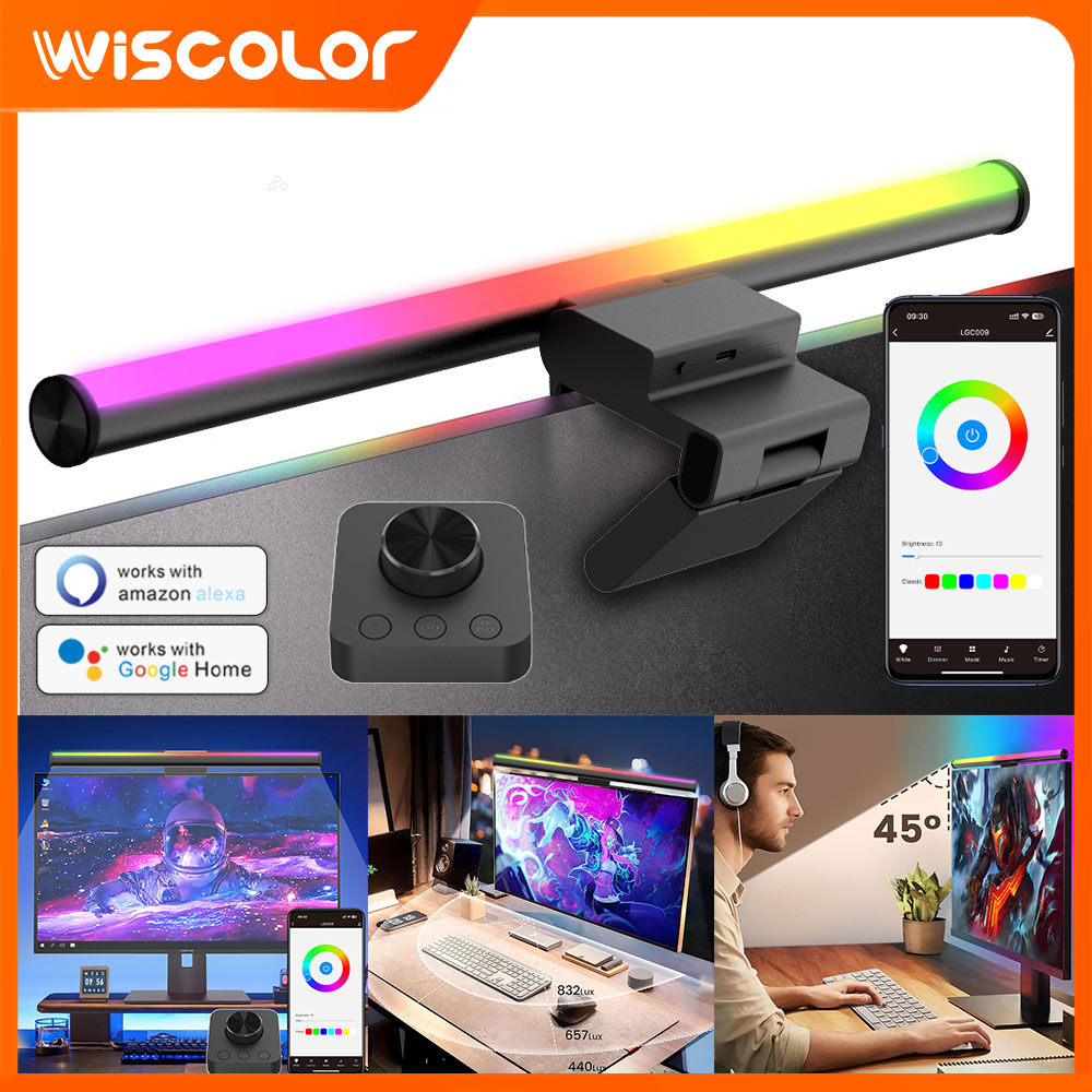 Tech Accessories For Desk - Screen Hanging Lamp Monitor Light Bar