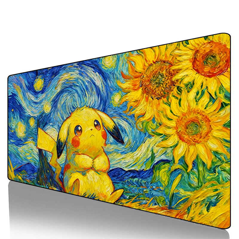 Tech Accessories For Desk - Mouse Pad Pokemon Pikachu Gengar Cool