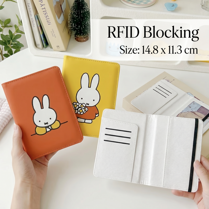 Kawaii Tech Accessories - Kawaii Miffy ID Card Passport Wallet