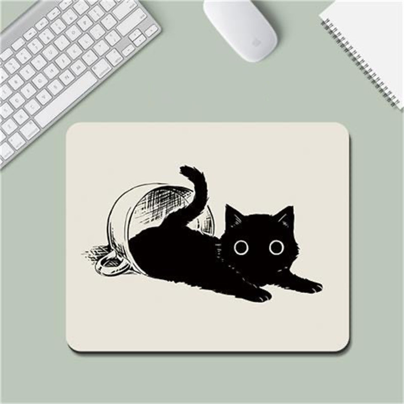 Tech Accessories For Desk - Mouse Mat Cat Mause Pad Cute