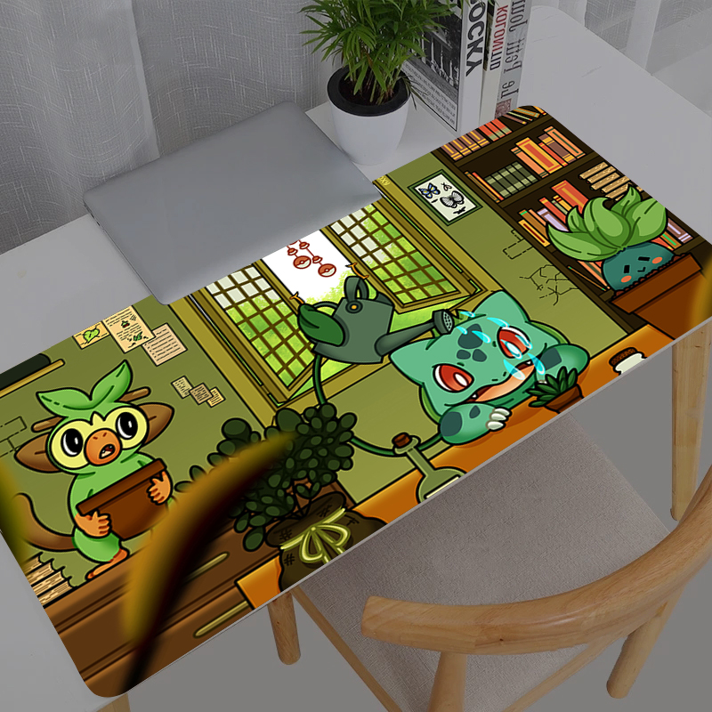 Tech Accessories For Desk - Mouse Pad Large PC Pokemon Pikachu