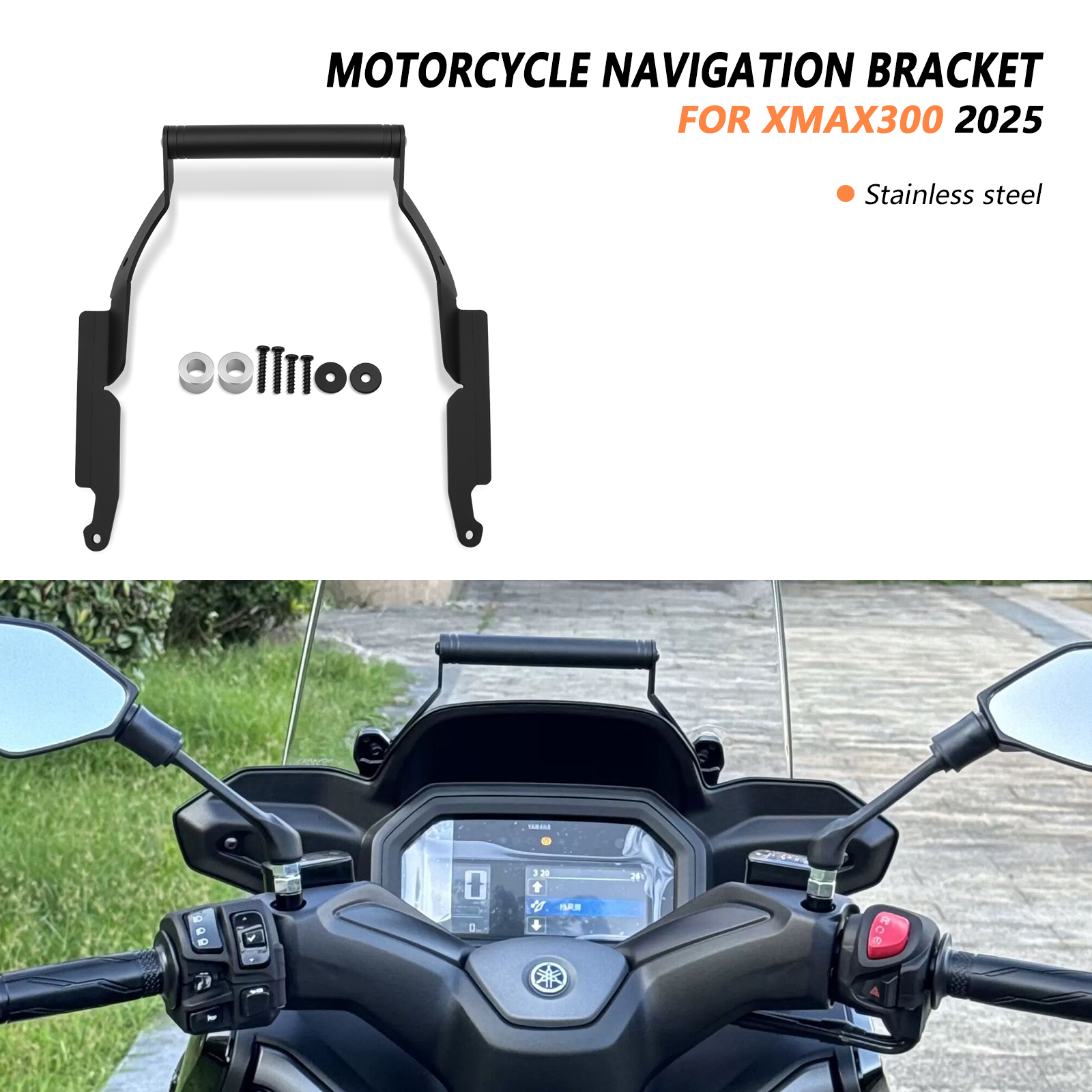 Tech Accessories Stand - For YAMAHA XMAX 300 X-MAX 300