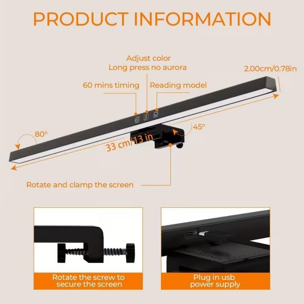 LED Screen Light Bar Computer  – обзор и цена Monitor Light Bar