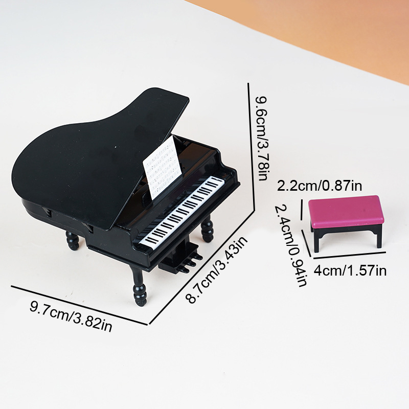 1:12 Dollhouse Miniature Piano – обзор и цена Tech Home Accessories