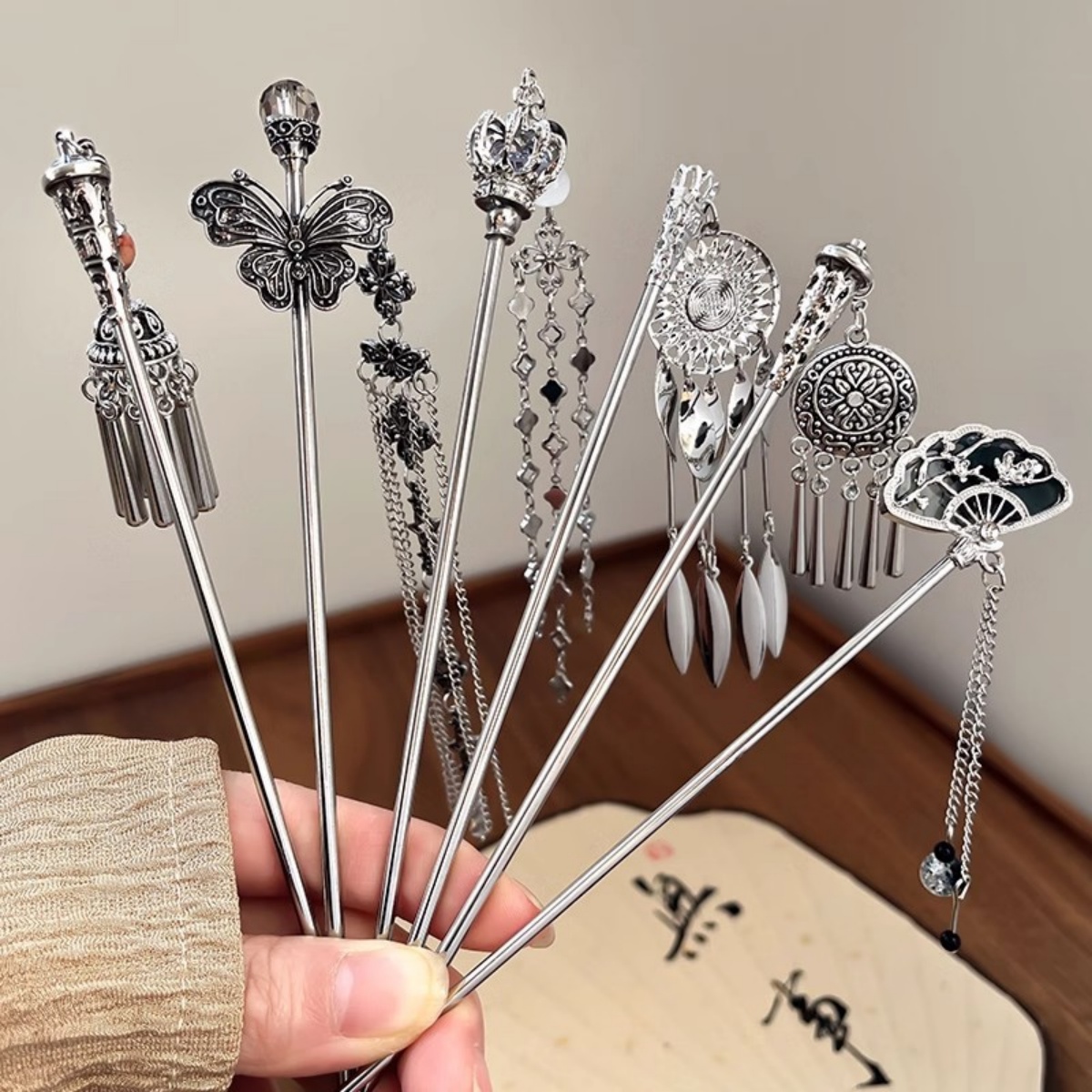 Elegant Women's Hairpin Antiqu – обзор и цена Vintage Tech Accessories