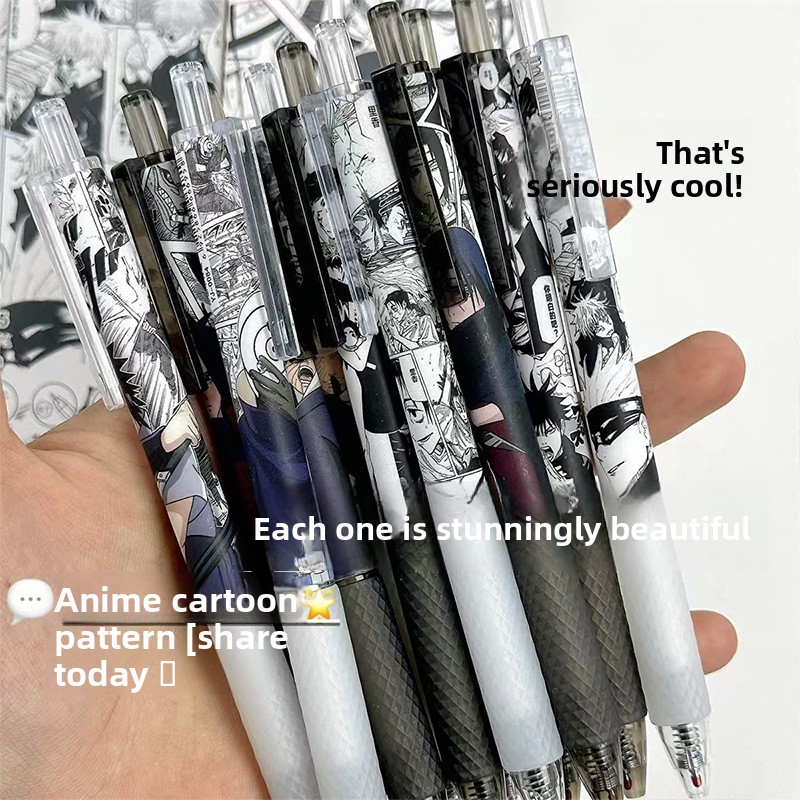 Anime Naruto Gel Pen Cute Cart – обзор и цена Tech Office Accessories