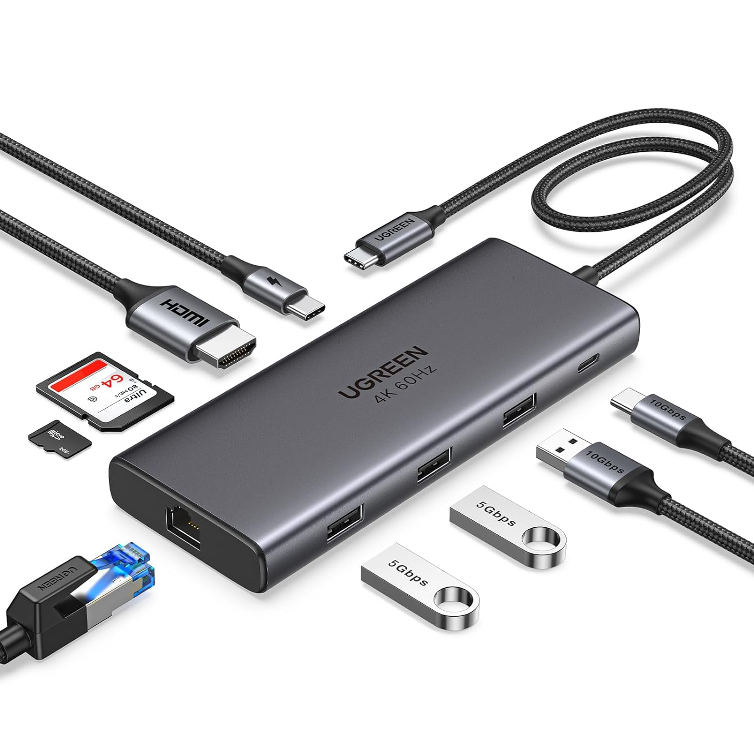 UGREEN Revodok Pro 109 USB C H – обзор и цена Usb C To Hdmi