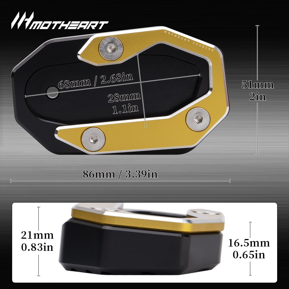 Motorcycle Kickstand Foot Plat – обзор и цена Tech Accessories Stand