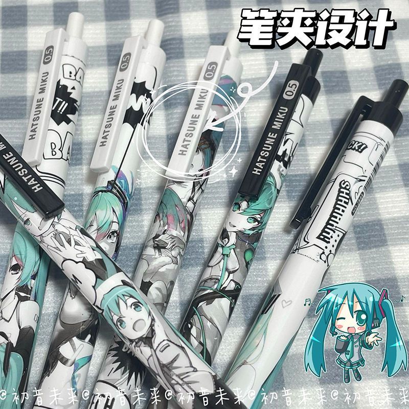 6Pcs/Set Hatsune Miku Black Ge – обзор и цена Tech Office Accessories
