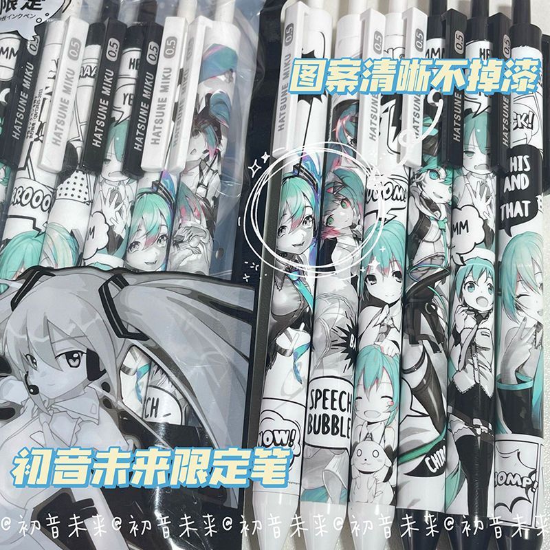 6Pcs/Set Hatsune Miku Black Ge – обзор и цена Tech Office Accessories