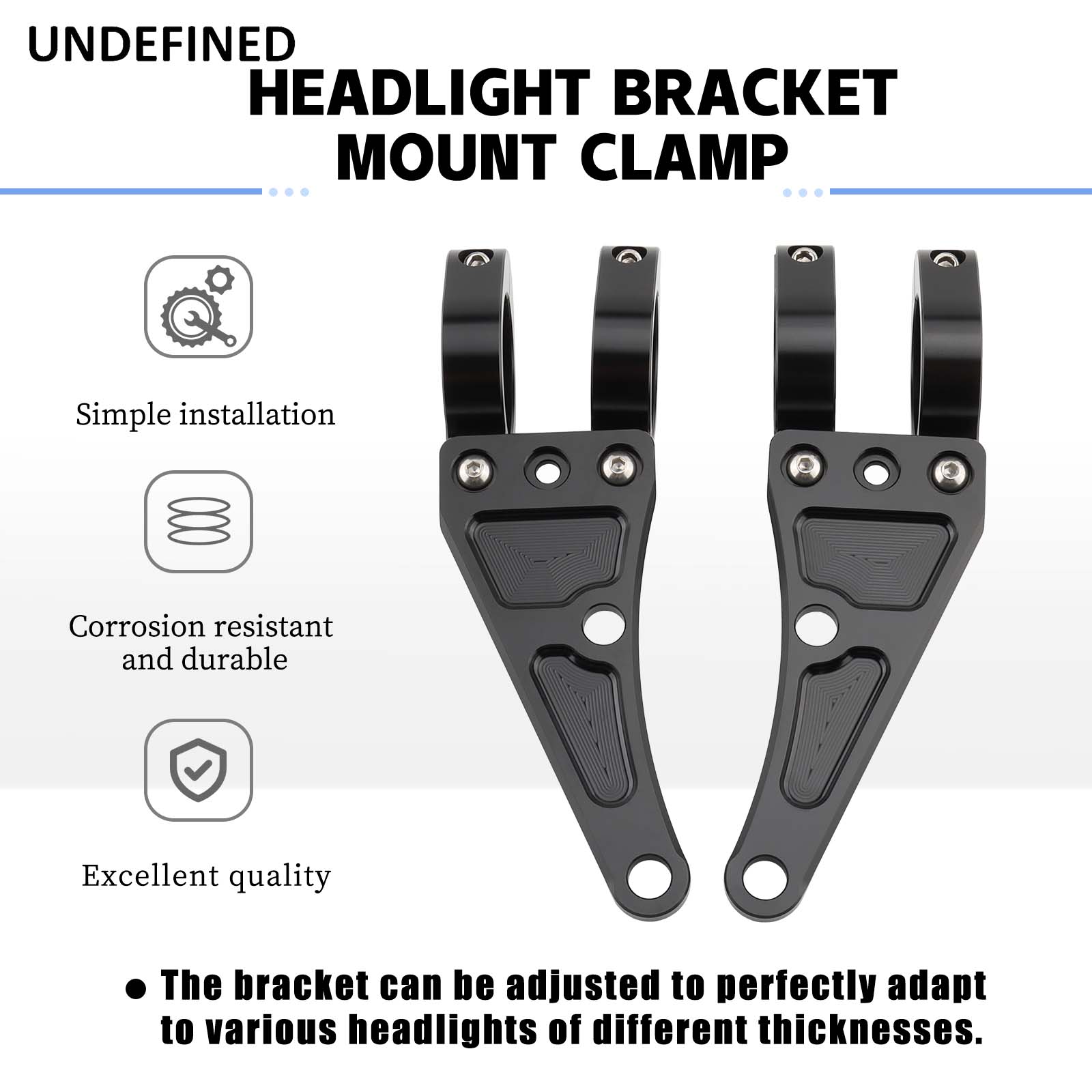 33mm-58mm Headlight Bracket Mo – обзор и цена Tech Q