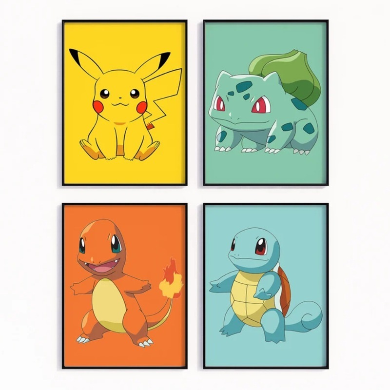 Cartoon Anime Poster Pokemon P – обзор и цена Tech Home Accessories