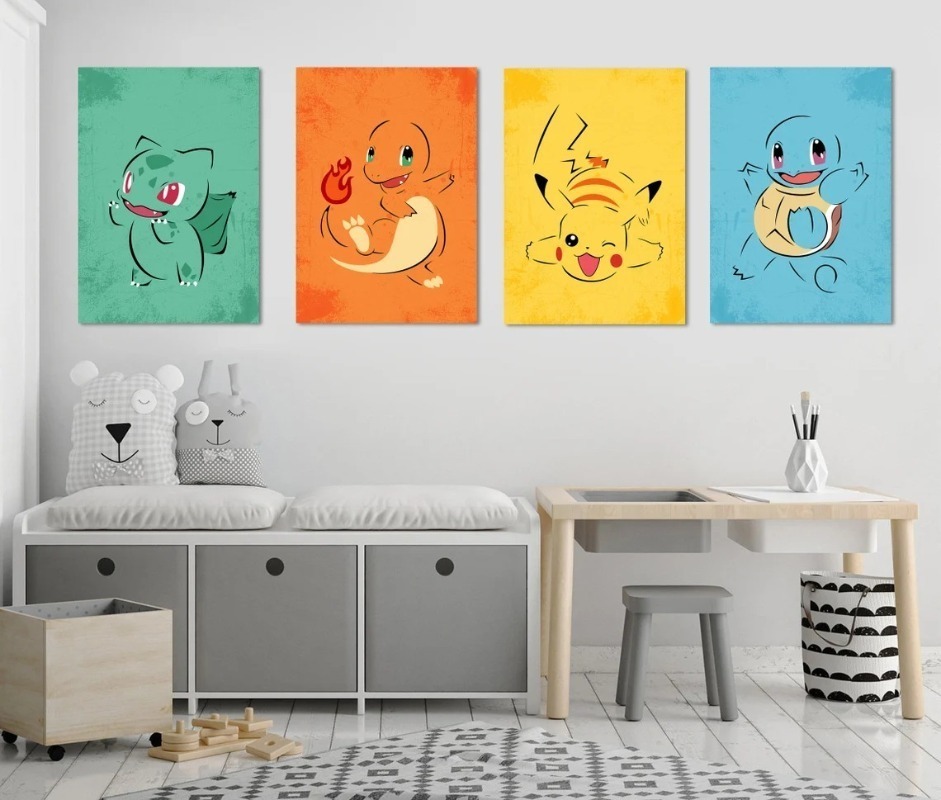 Cartoon Anime Poster Pokemon P – обзор и цена Tech Home Accessories