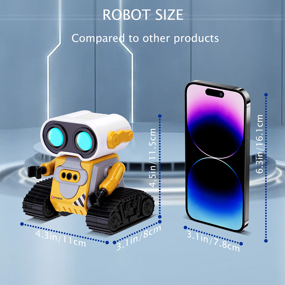Remote Control Robot with LED  – обзор и цена Tech Accessories Usa