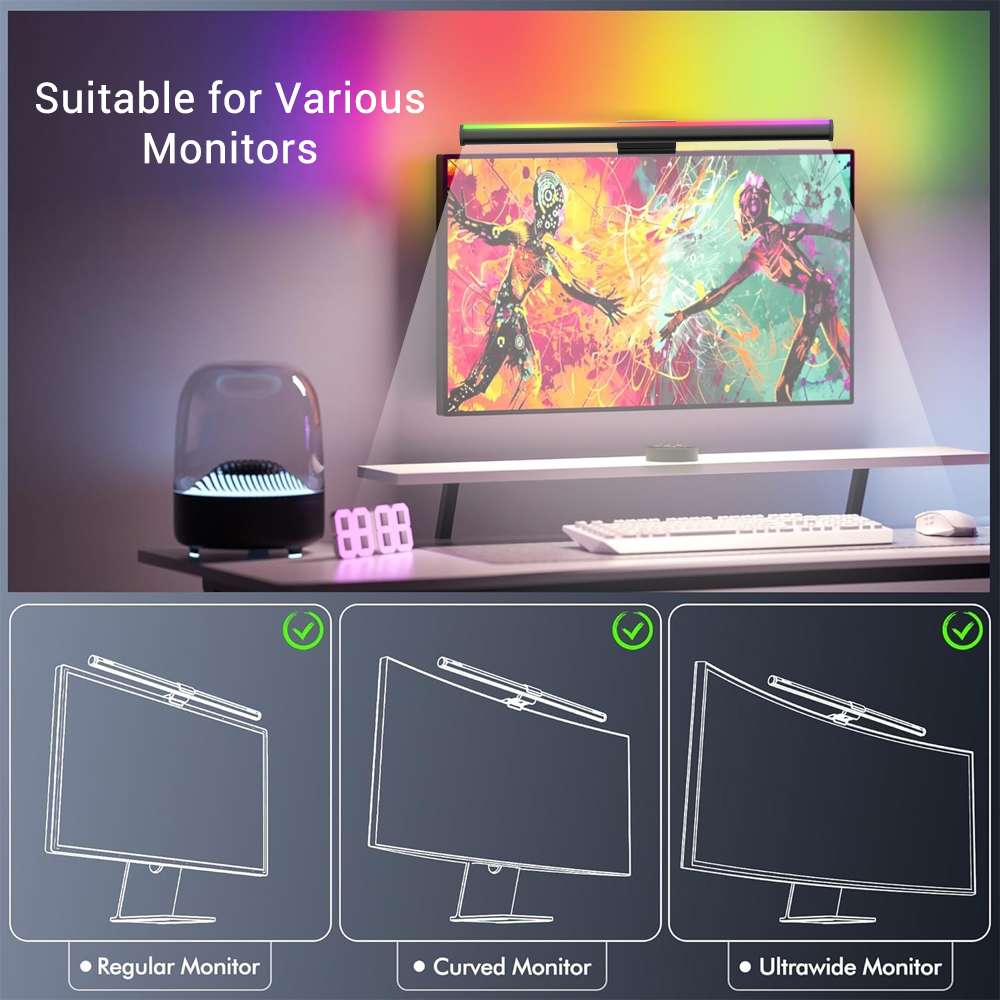 Screen Hanging Lamp Monitor Li – обзор и цена Tech Accessories For Desk