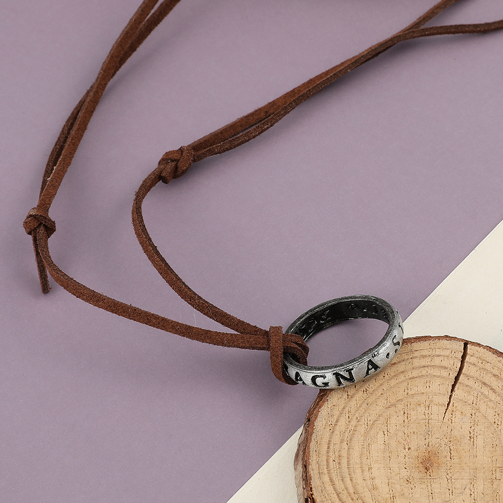 Game Anime Leather Chain Ring  – обзор и цена Vintage Tech Accessories