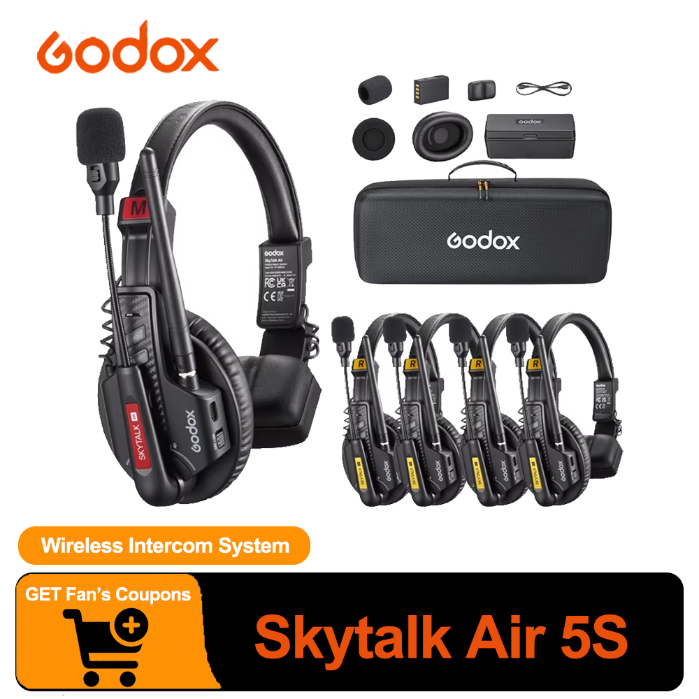 GODOX Skytalk Air 5S 2.4G Full – обзор и цена Power Bank Wireless