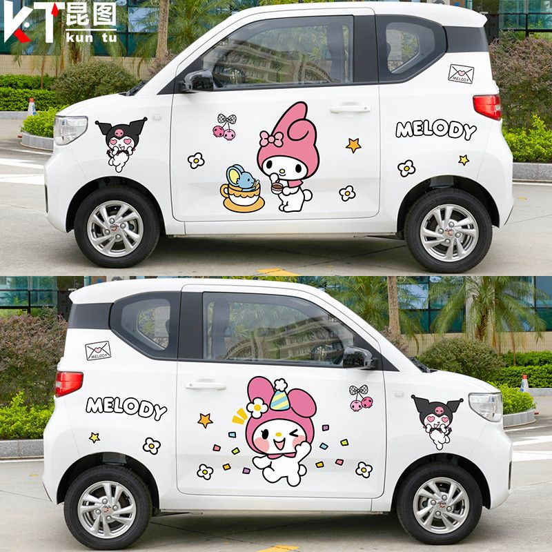Kawaii Sanrio Car Film Car Sti – обзор и цена Kawaii Tech Accessories