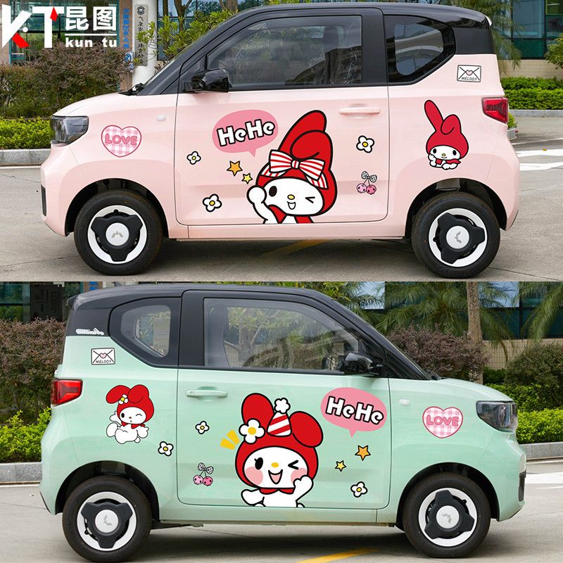 Kawaii Sanrio Car Film Car Sti – обзор и цена Kawaii Tech Accessories