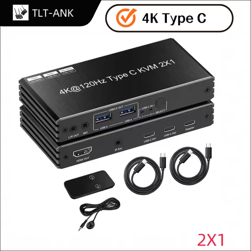 4K@120Hz 8k@60Hz USB C KVM Swi – обзор и цена Usb C To Hdmi