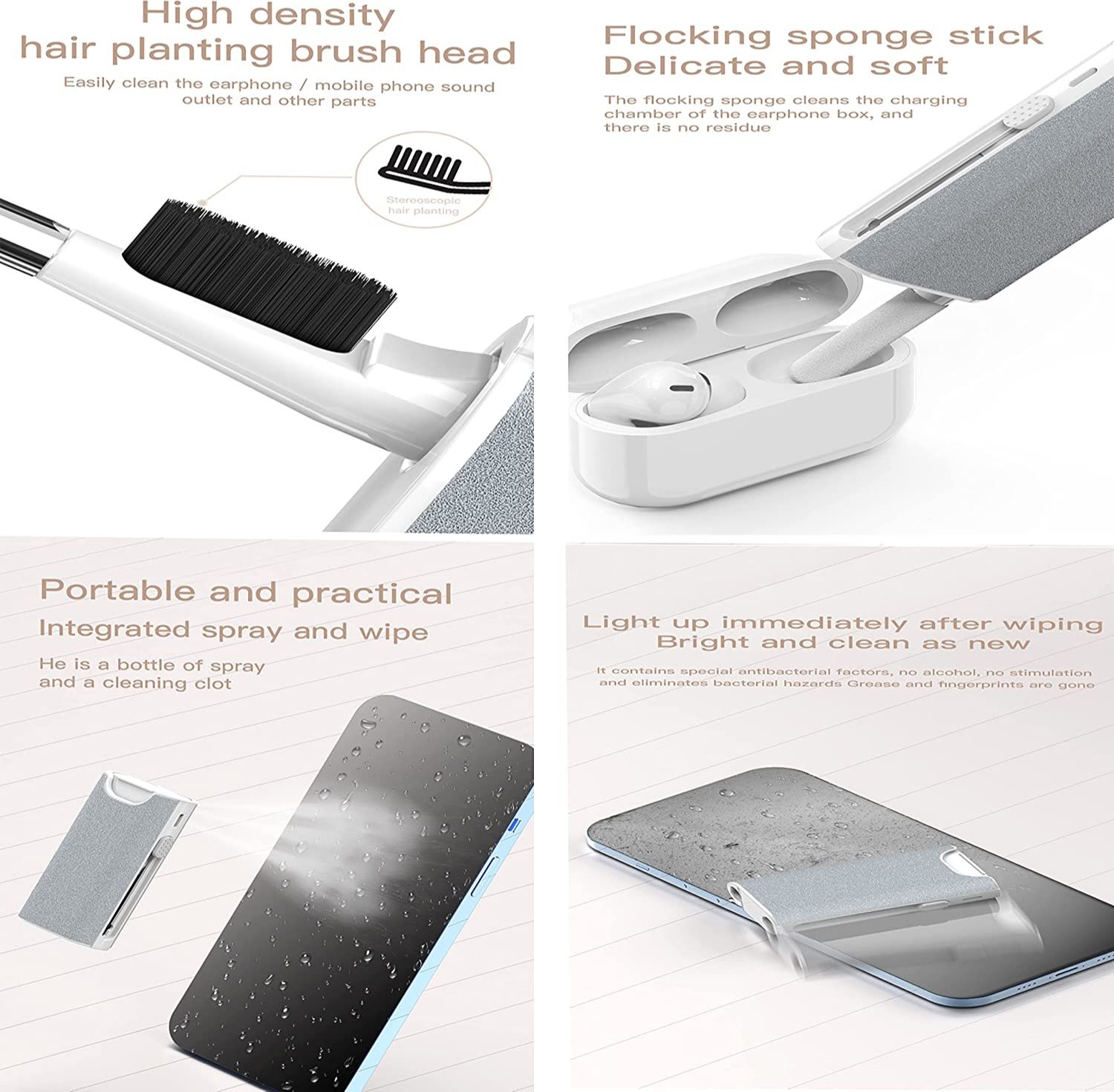 5 in 1 Earphone Cleaner Brush  – обзор и цена Power Bank Wireless