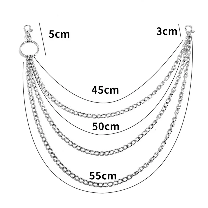 Layer Metal Belt Chain Punk Ho – обзор и цена Vintage Tech Accessories