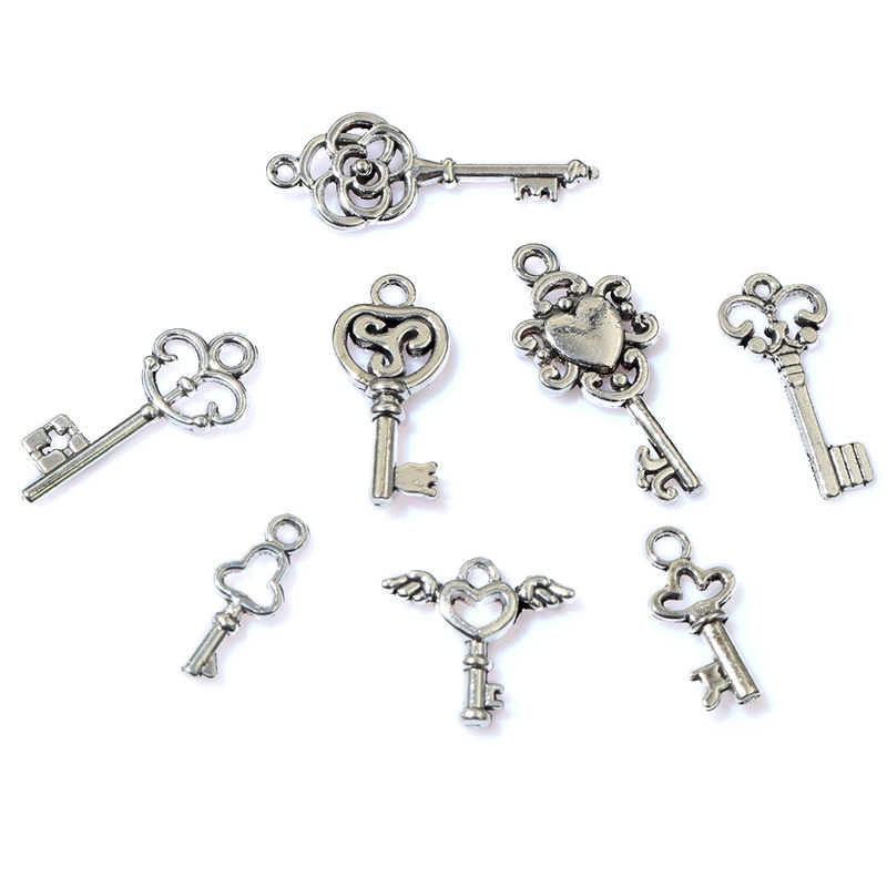 50pcs Vintage Small Key Charms – обзор и цена Vintage Tech Accessories