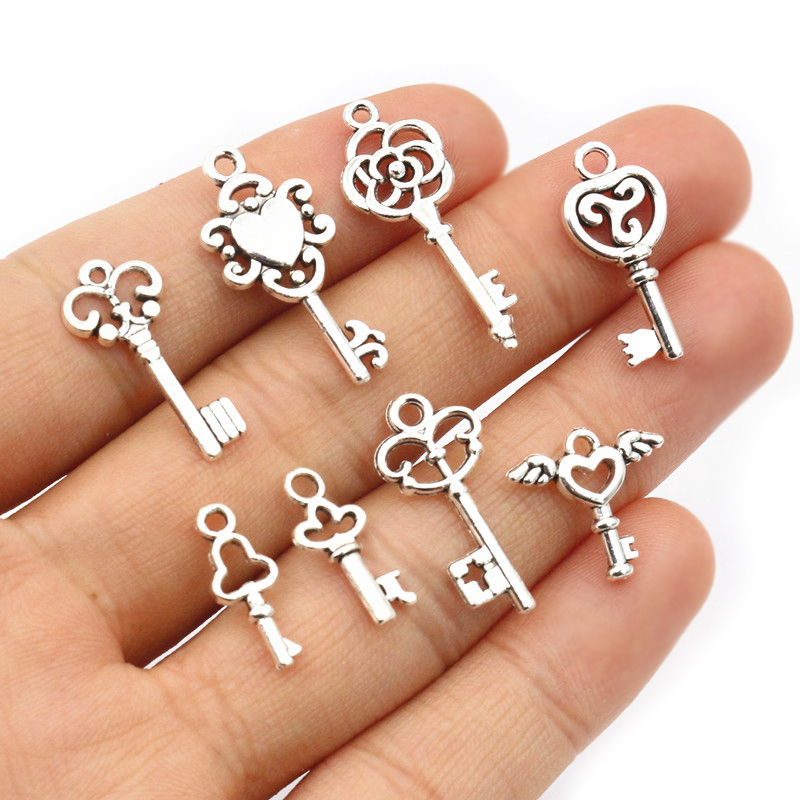 50pcs Vintage Small Key Charms – обзор и цена Vintage Tech Accessories