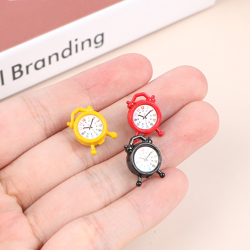 1PC 1:12 Scale Alarm Clock Dol – обзор и цена Tech Home Accessories