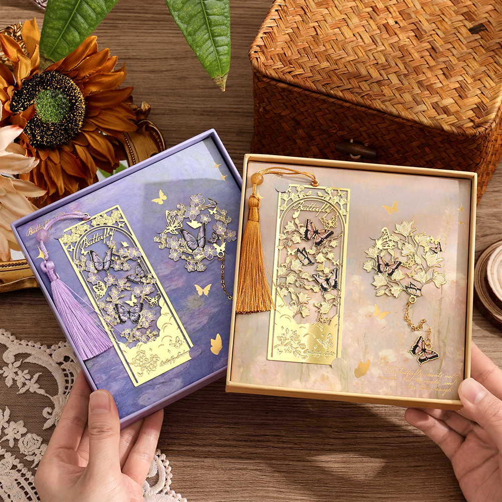 2 Pcs Butterfly Bookmarks With – обзор и цена Vintage Tech Accessories