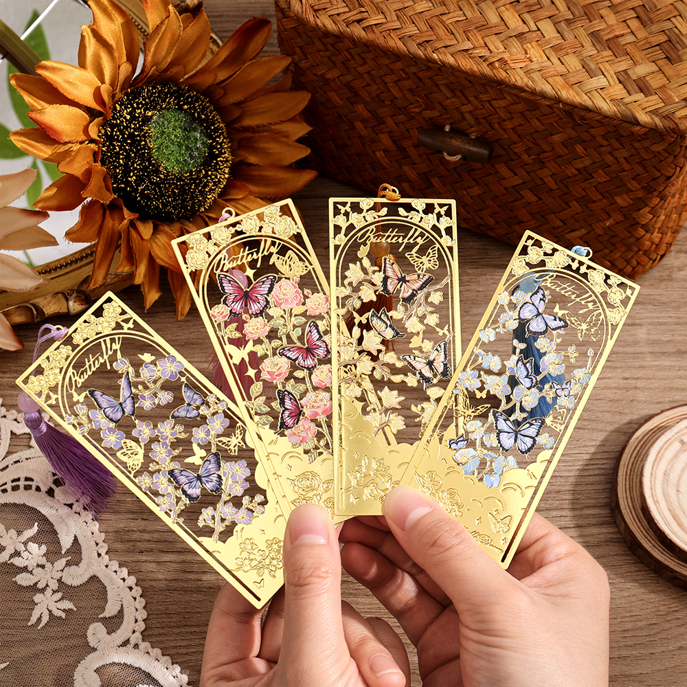 2 Pcs Butterfly Bookmarks With – обзор и цена Vintage Tech Accessories