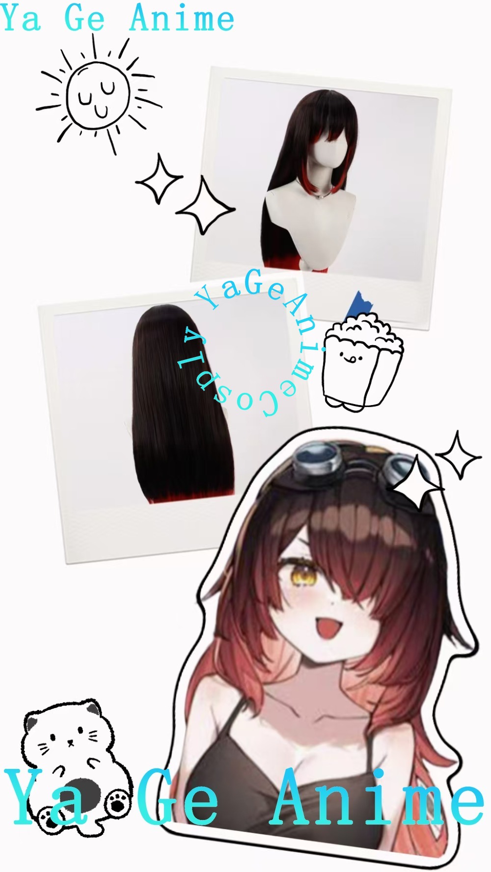 Cosplay Wig Long Loose Hair Gr – обзор и цена Tech Accessories Usa
