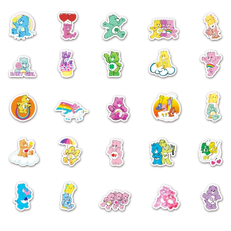 New Cute 50Pcs Care Bears Clas – обзор и цена Tech Home Accessories