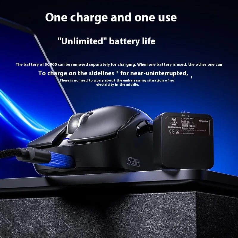 AULA SC900 Mouse Mouse Paw3950 – обзор и цена Power Bank Wireless