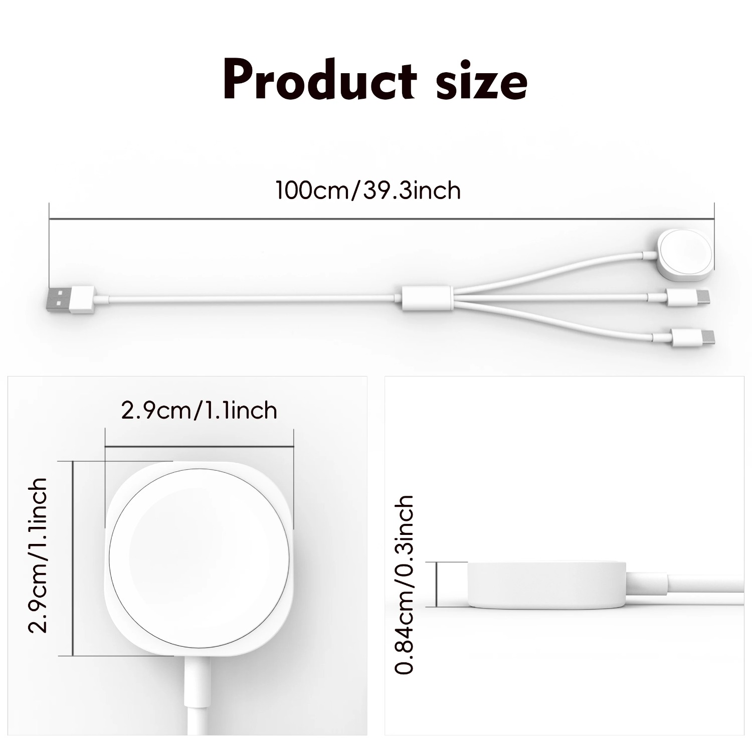 3 in 1  Magnetic Watch Charger – обзор и цена Power Bank Wireless