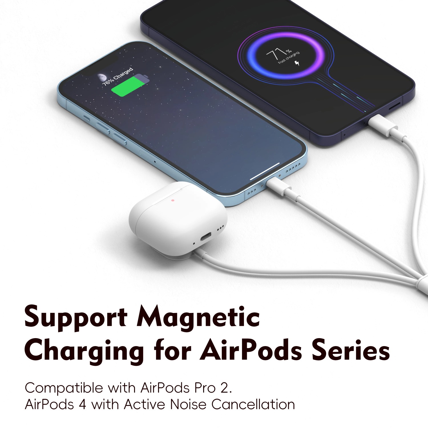 3 in 1  Magnetic Watch Charger – обзор и цена Power Bank Wireless