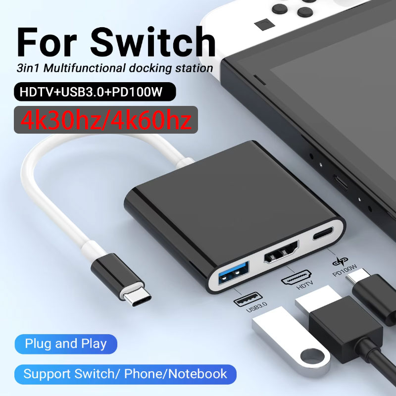 New 3 IN 1 Portable for Ninten – обзор и цена Usb C To Hdmi