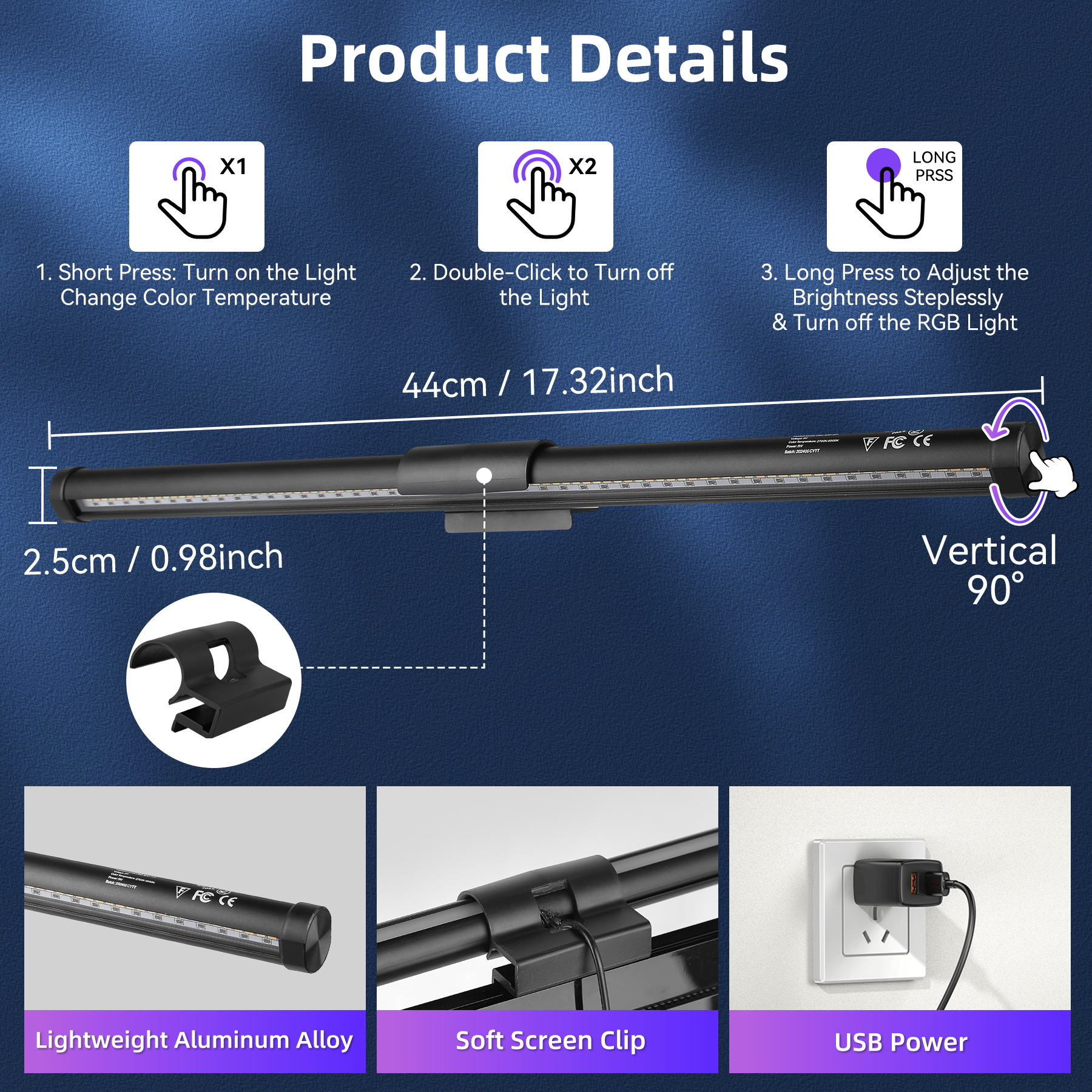 Computer Monitor Light Bar Tab – обзор и цена Monitor Light Bar