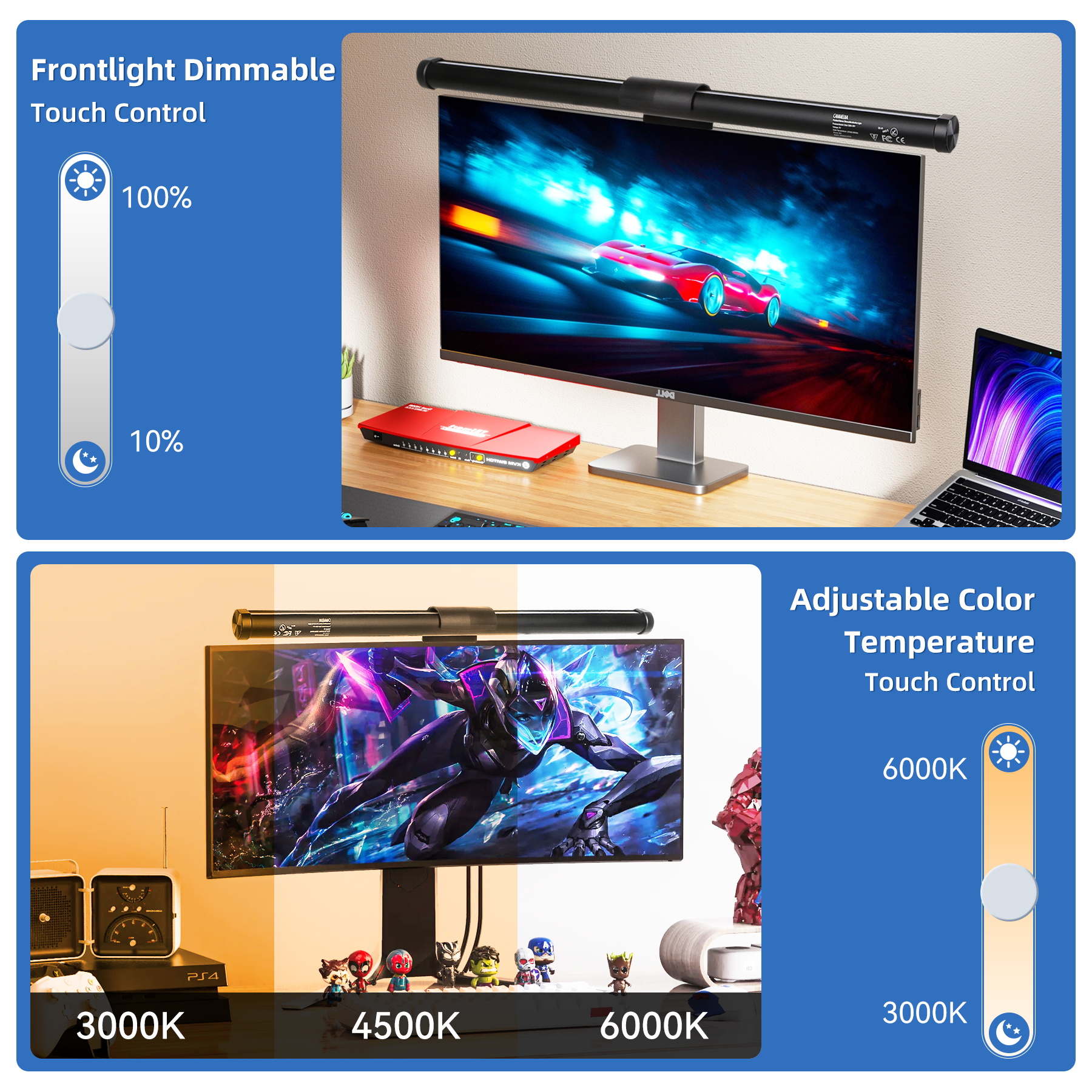 Computer Monitor Light Bar Tab – обзор и цена Monitor Light Bar
