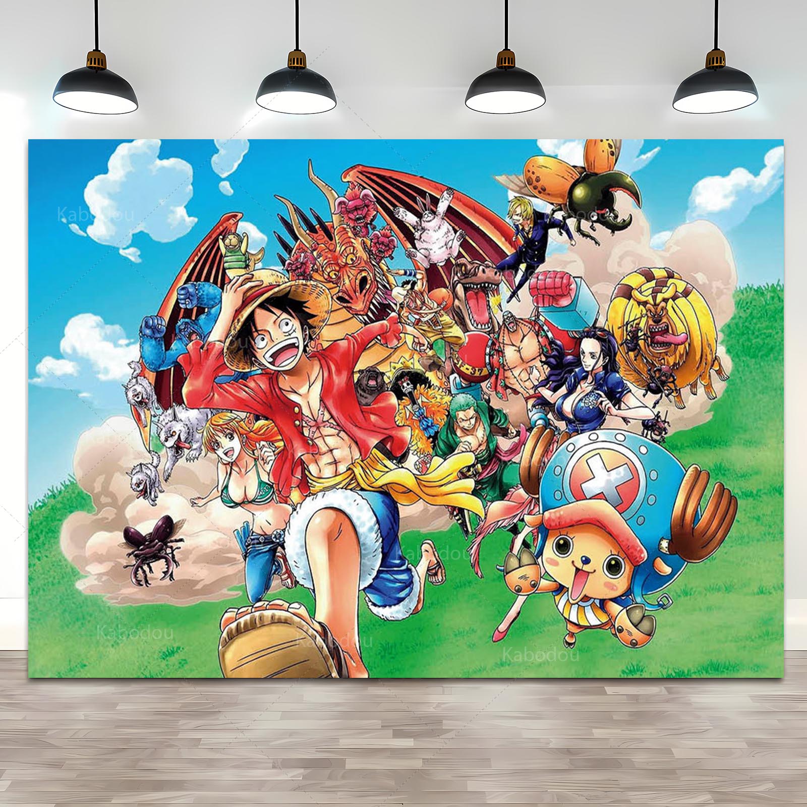Anime One Piece Luffy Backdrop – обзор и цена Tech Home Accessories