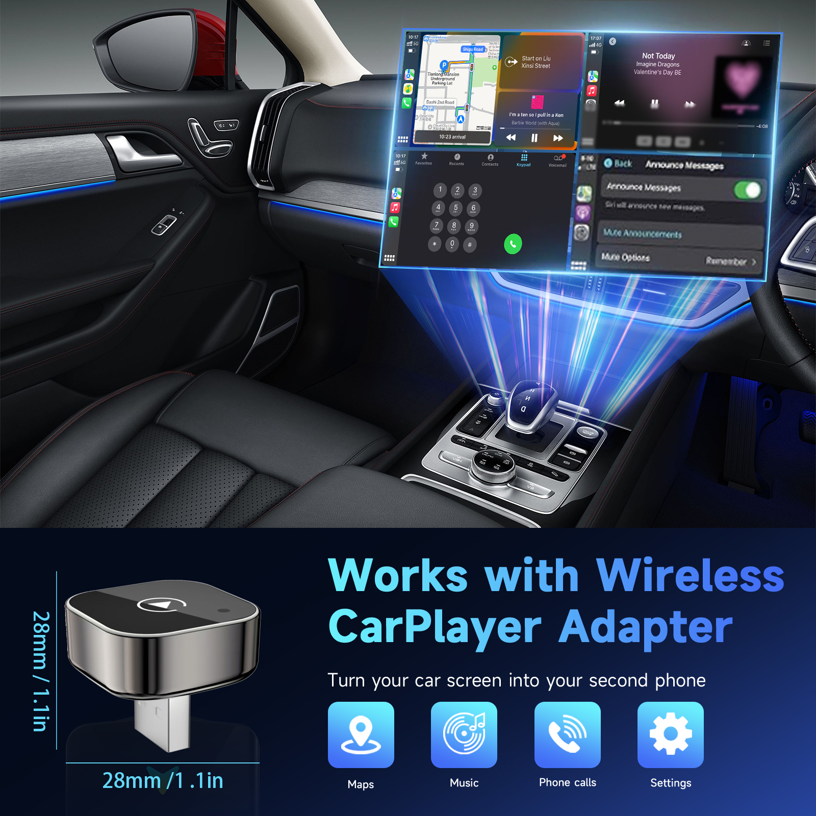 2025 Upgraded Mini Wireless Ca – обзор и цена Power Bank Wireless