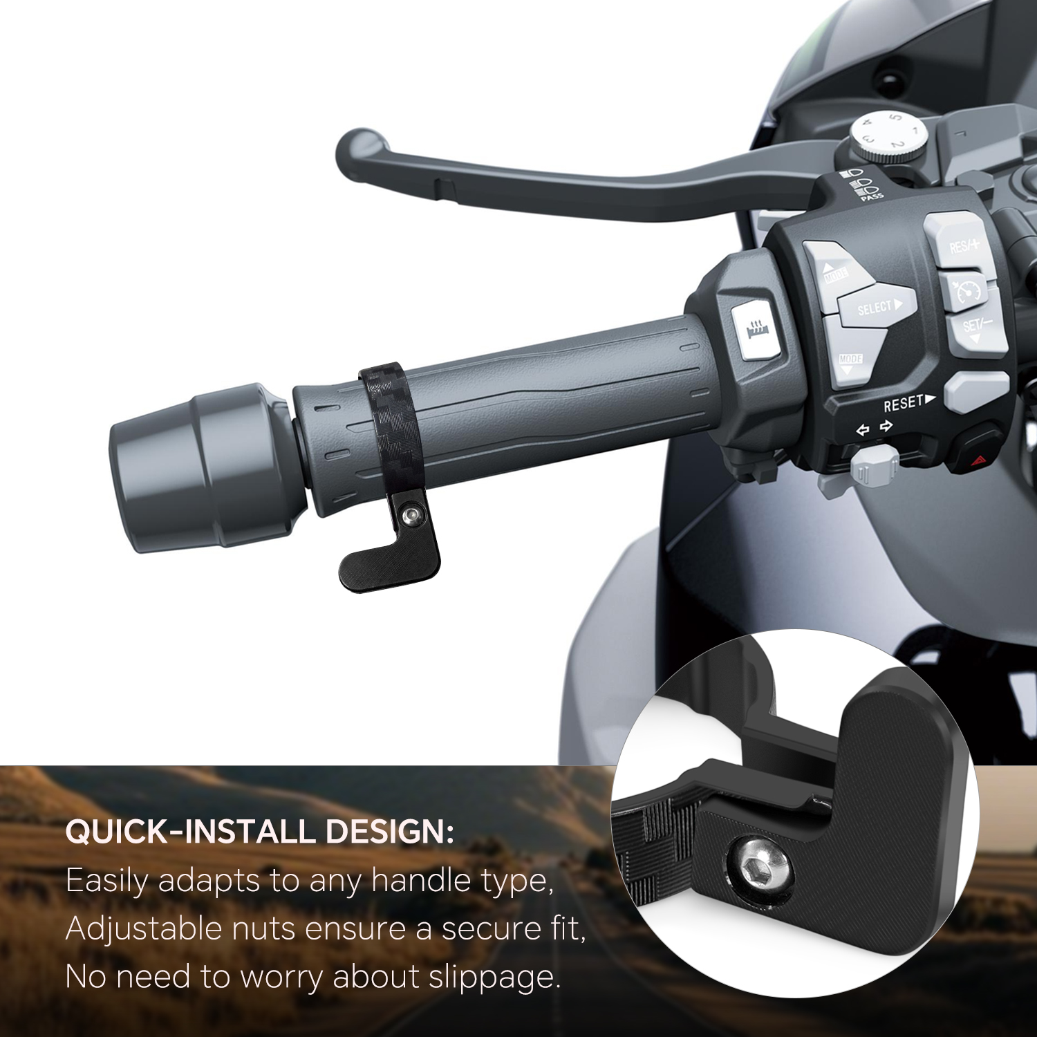 tmax Motorcycle CNC Universal  – обзор и цена Tech Max Accessories