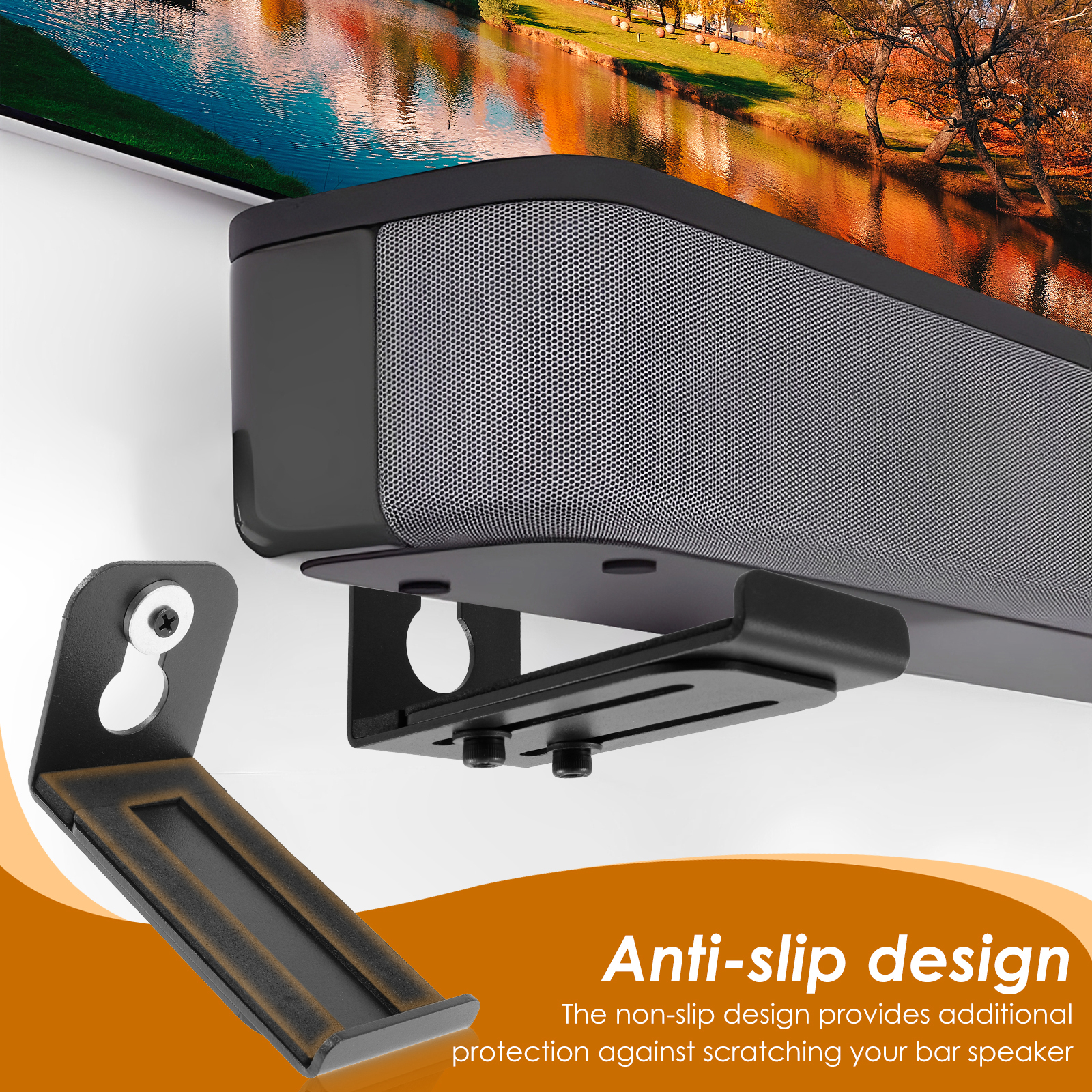 2Pcs Soundbar Speaker Stands W – обзор и цена Tech Home Accessories