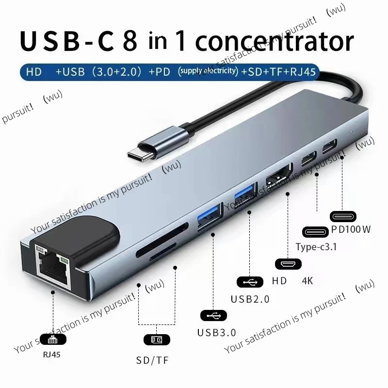 USB C Hub 8/7 inch, C 3.1 to 4 – обзор и цена Usb C To Hdmi