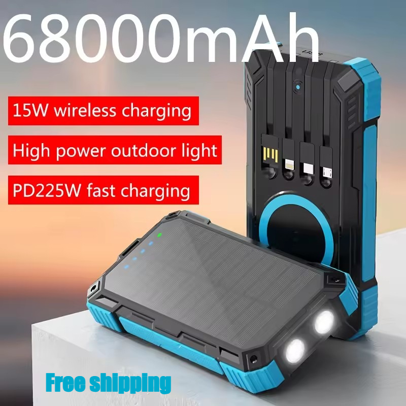 Solar panels Power bank Wirele – обзор и цена Power Bank Wireless