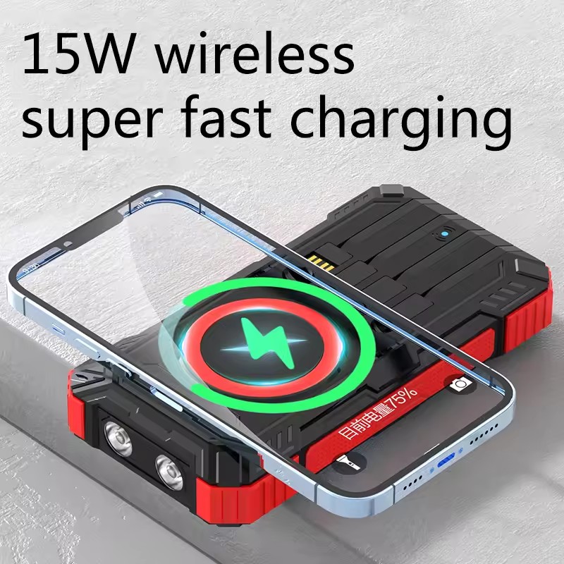 Solar panels Power bank Wirele – обзор и цена Power Bank Wireless