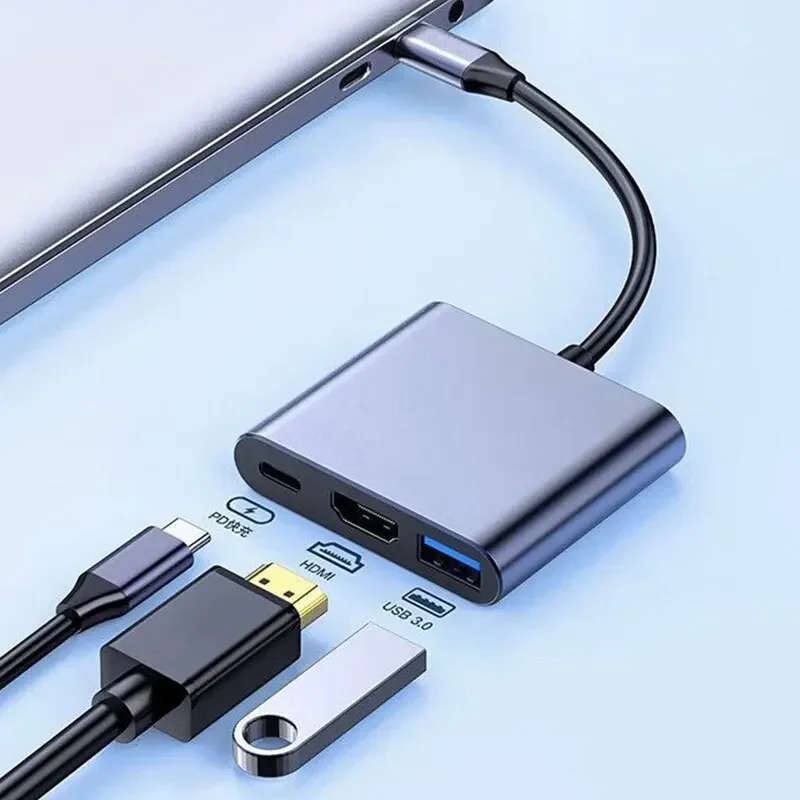 Type-C 3-in-1 Multiport Adapte – обзор и цена Usb C To Hdmi