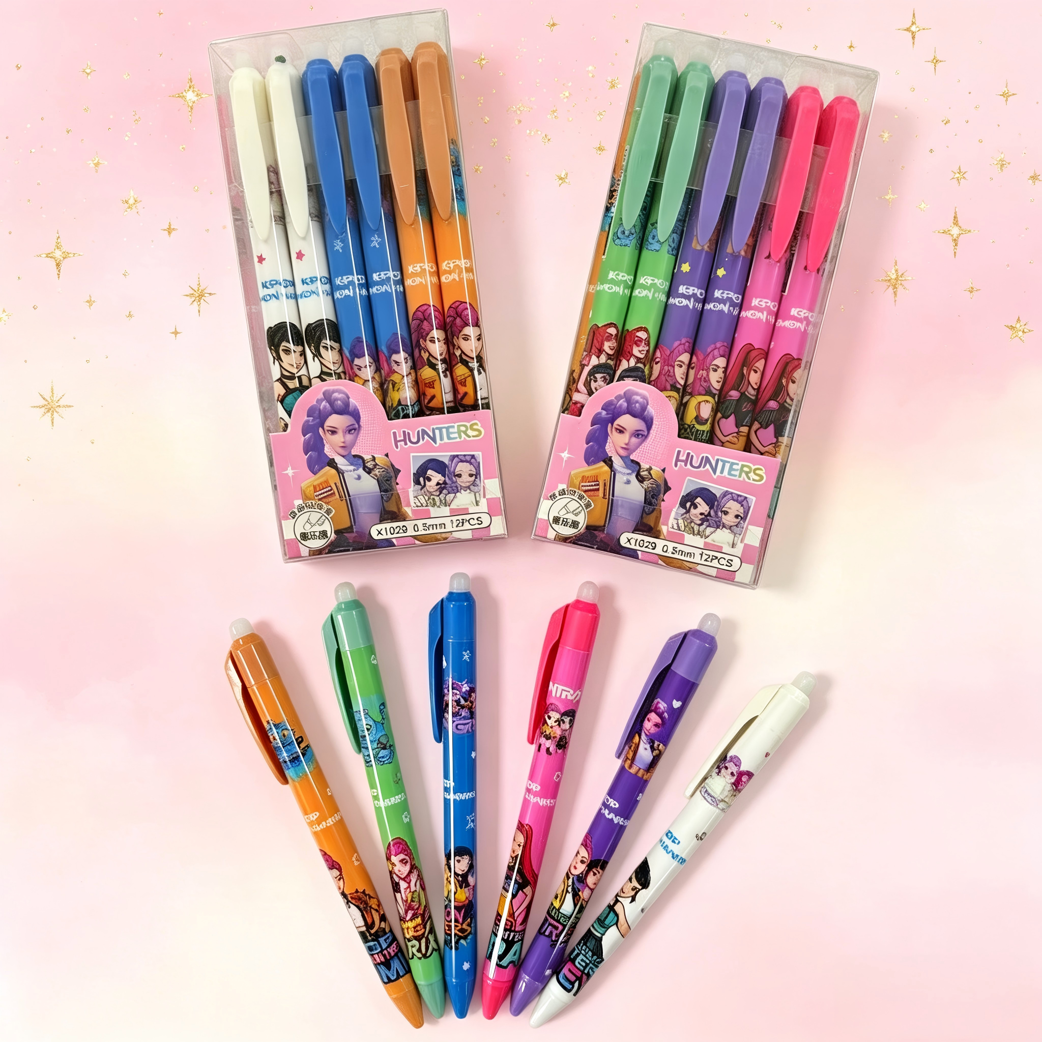 Cartoon Erasable Gel Pens Cute – обзор и цена Tech Office Accessories