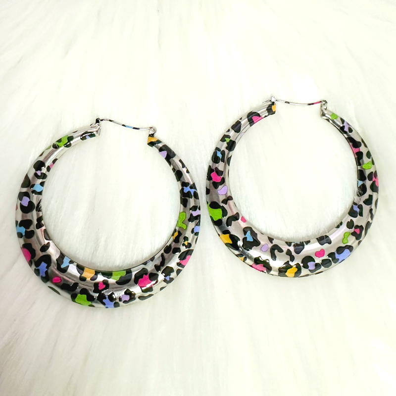 Y2K Colorful Leopard Print Big – обзор и цена Vintage Tech Accessories